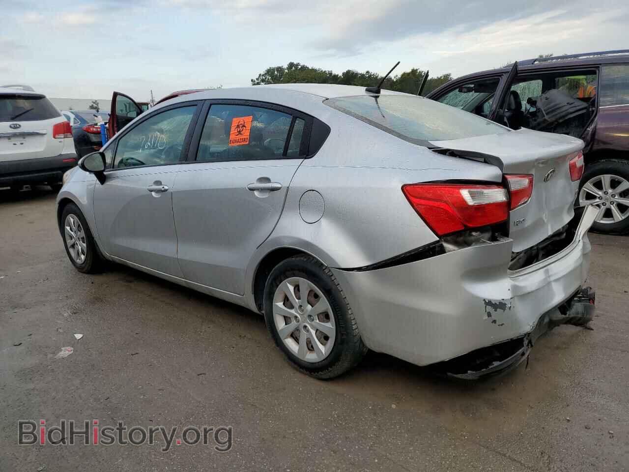 2014 KIA RIO - VIN: KNADM4A34E6396408 - Фото 3