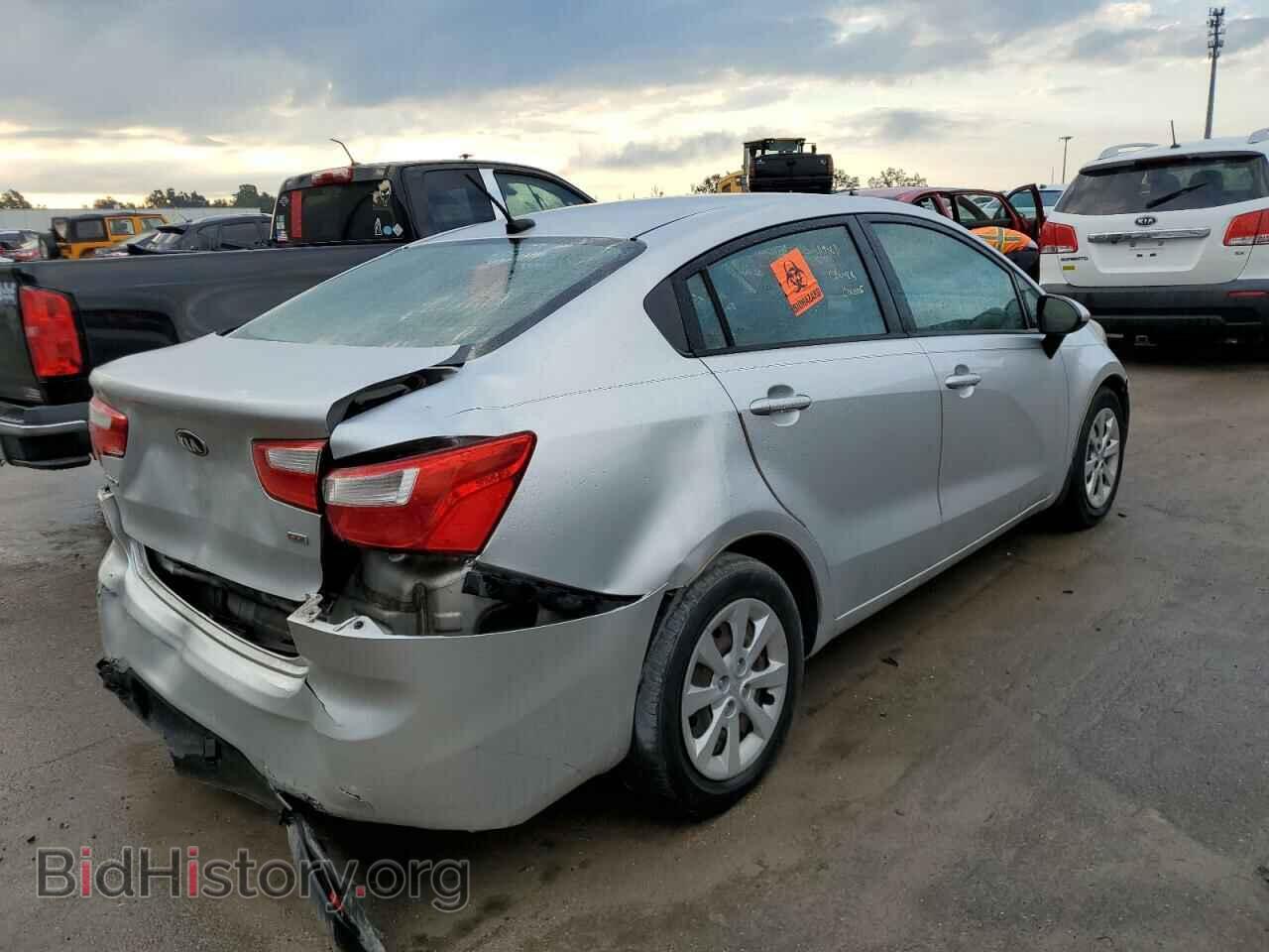 2014 KIA RIO - VIN: KNADM4A34E6396408 - Фото 4