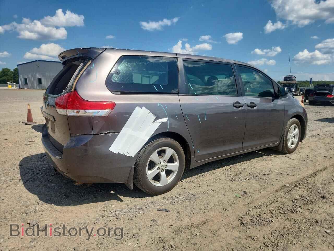 2013 TOYOTA SIENNA - VIN: 5TDZK3DC8DS398536 - Фото 3