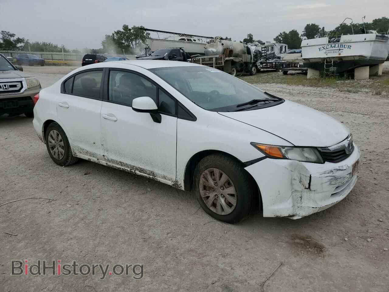 2012 HONDA CIVIC - VIN: 2HGFB2F54CH610813 - Фото 4