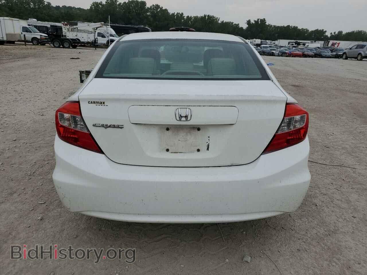 2012 HONDA CIVIC - VIN: 2HGFB2F54CH610813 - Фото 6