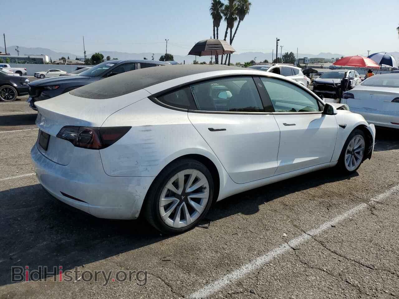 2022 TESLA MODEL 3 - VIN: 5YJ3E1EA6NF302861 - Фото 3