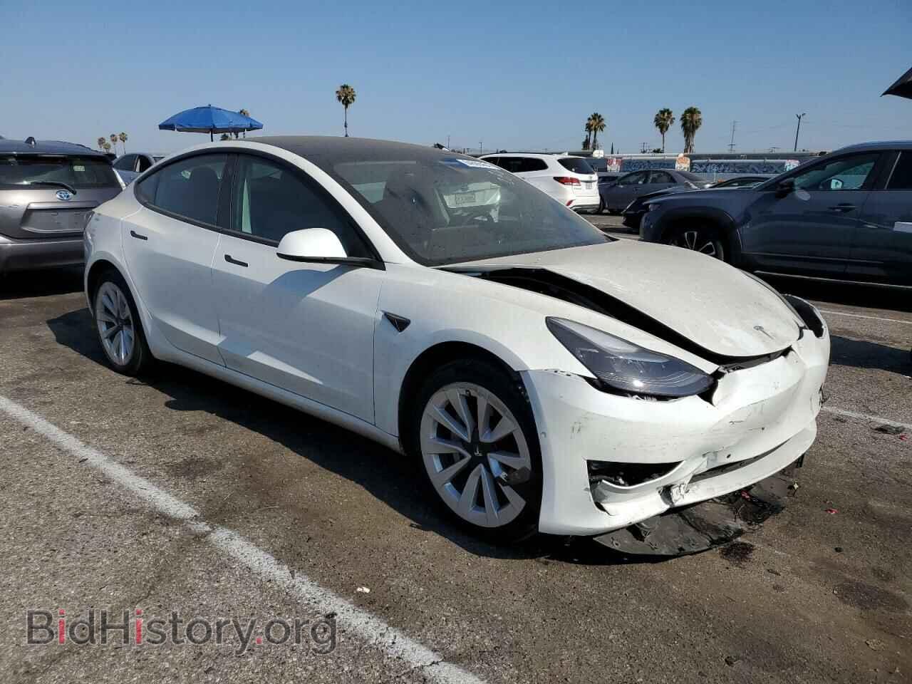 2022 TESLA MODEL 3 - VIN: 5YJ3E1EA6NF302861 - Фото 4