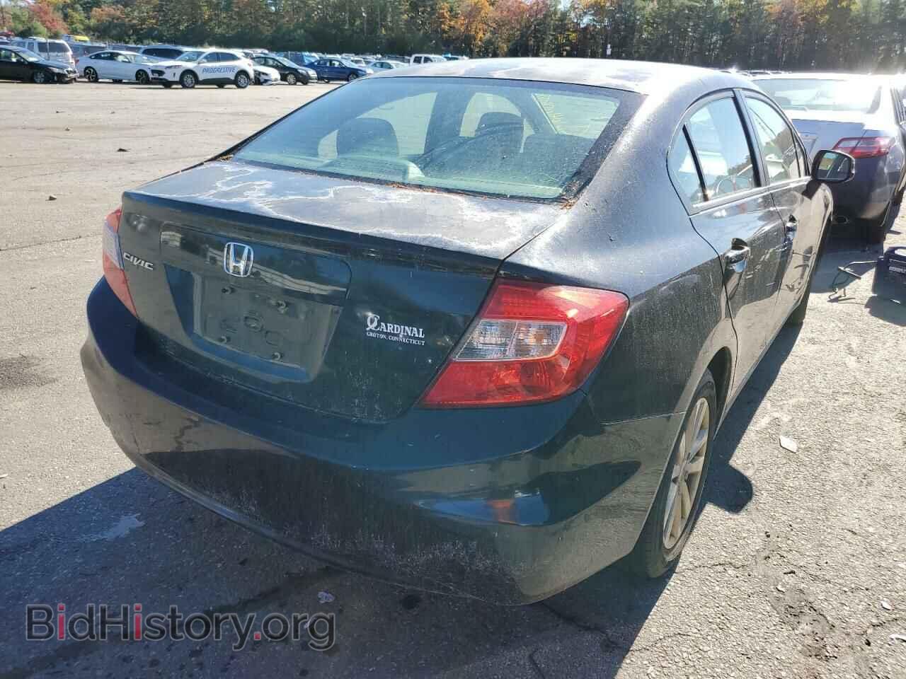 2012 HONDA CIVIC - VIN: 2HGFB2F88CH594724 - Фото 4