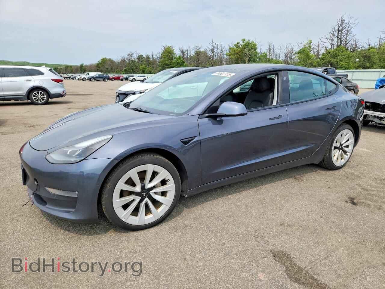 Photo 5YJ3E1EB0MF975071 - TESLA MODEL 3 2021