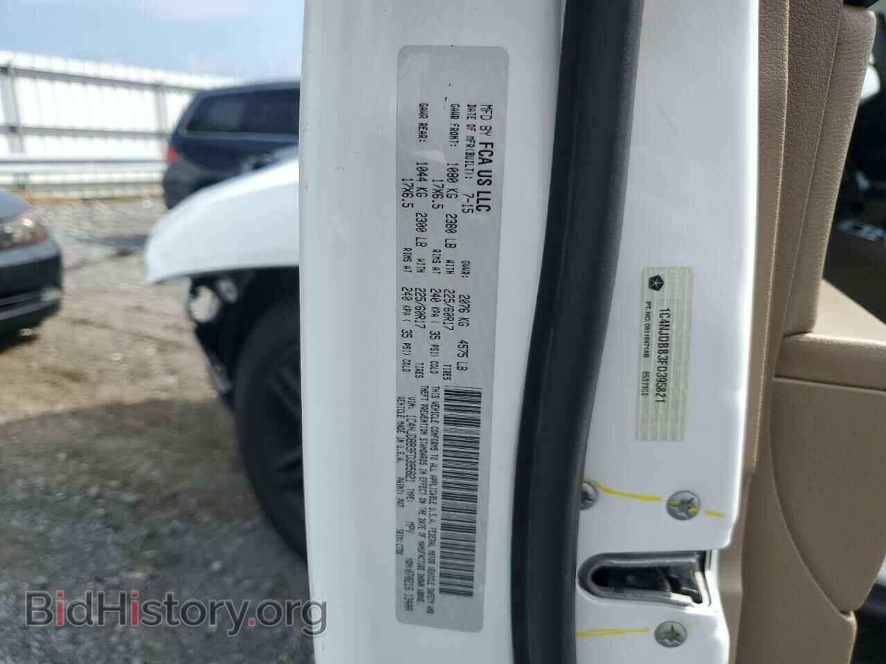 2015 JEEP COMPASS - VIN: 1C4NJDBB3FD395821 - Photo 12