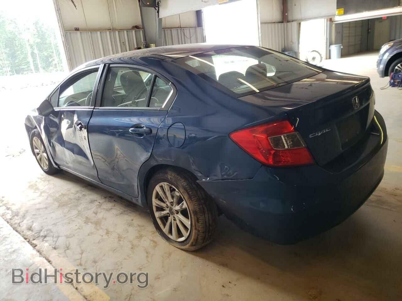 2012 HONDA CIVIC - VIN: 2HGFB2F80CH554590 - Фото 2