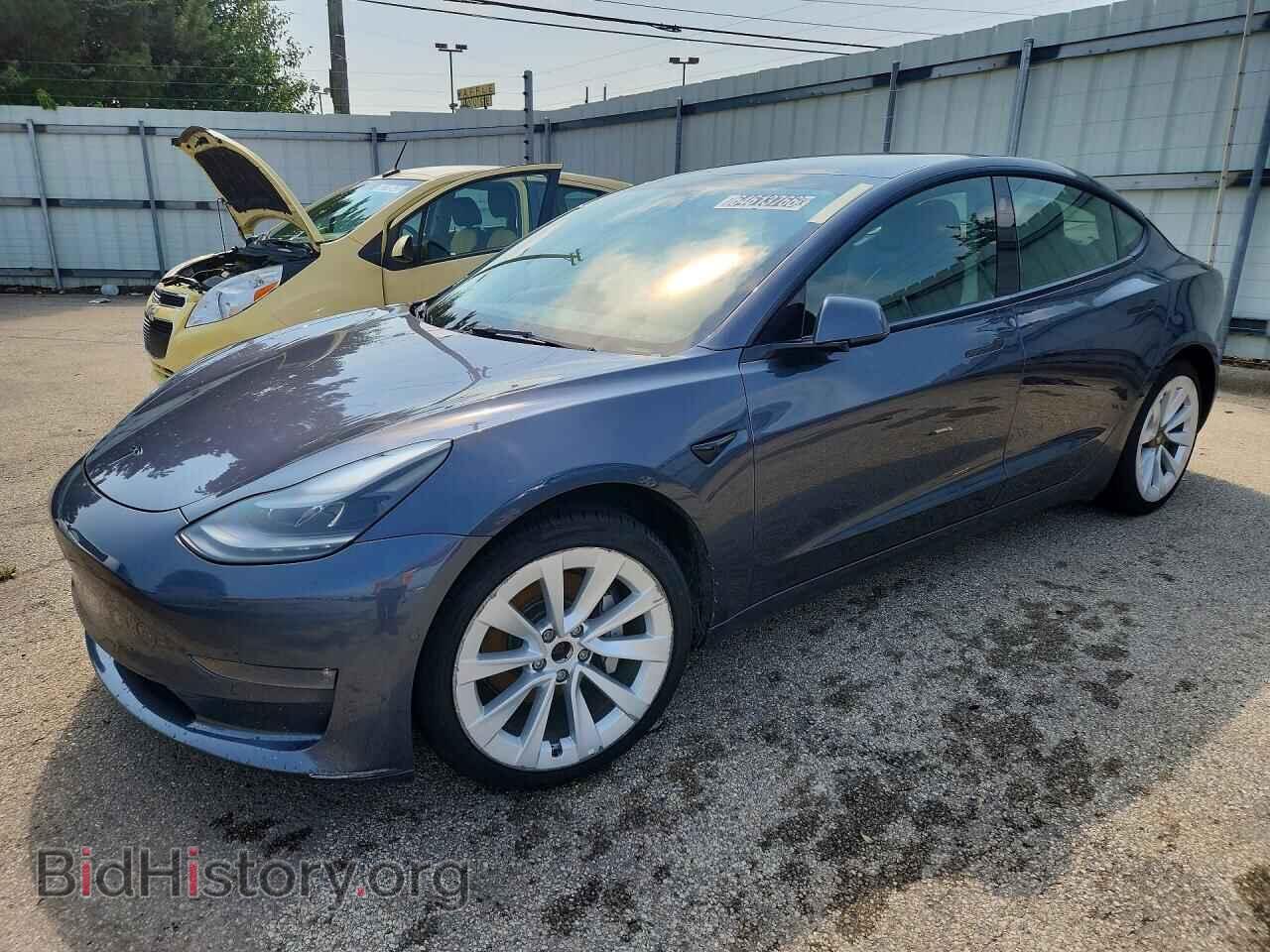 Фотография 5YJ3E1EB4NF288967 - TESLA MODEL 3 2022