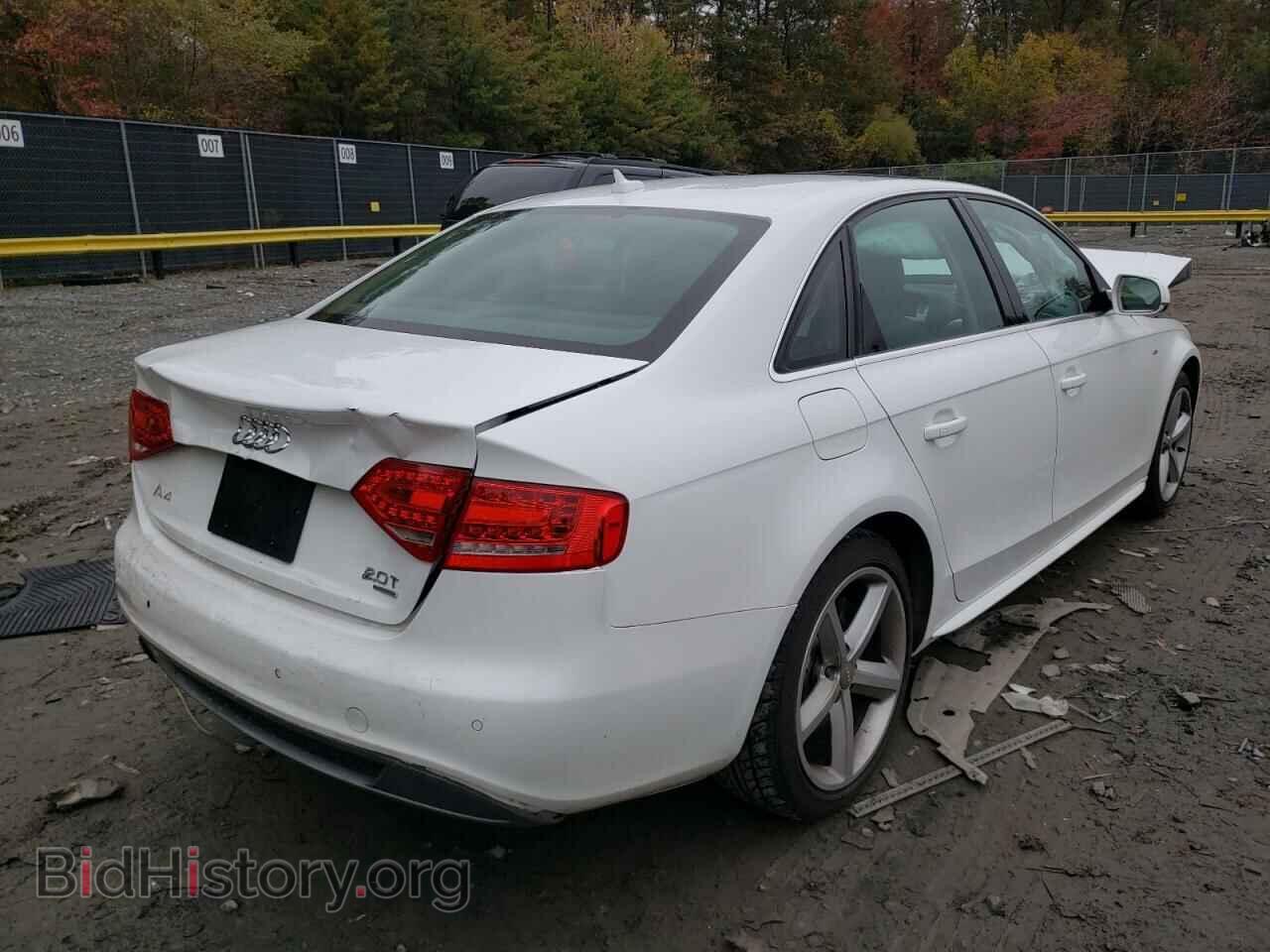 2012 AUDI A4 - VIN: WAUFFAFL6CN015171 - Фото 4