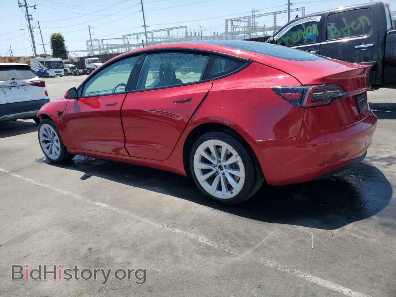 2022 TESLA MODEL 3 - VIN: 5YJ3E1EA2NF304378 - Фото 2
