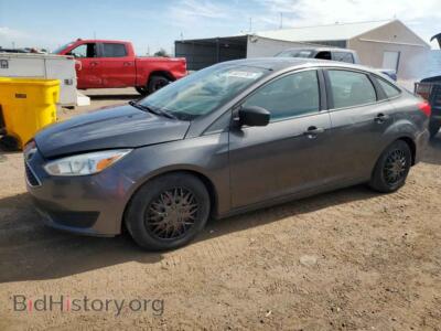 2016 Ford FOCUS S, серый — VIN 1FADP3E2XGL245590, Copart