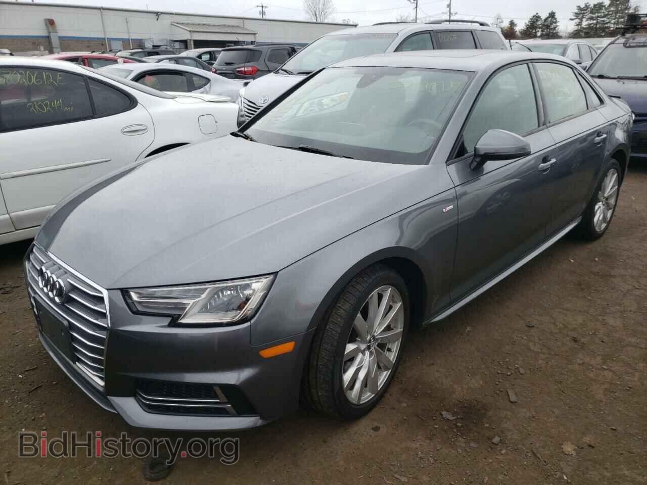 2018 AUDI A4 - VIN: WAUDNAF48JN016659 - Фото 2