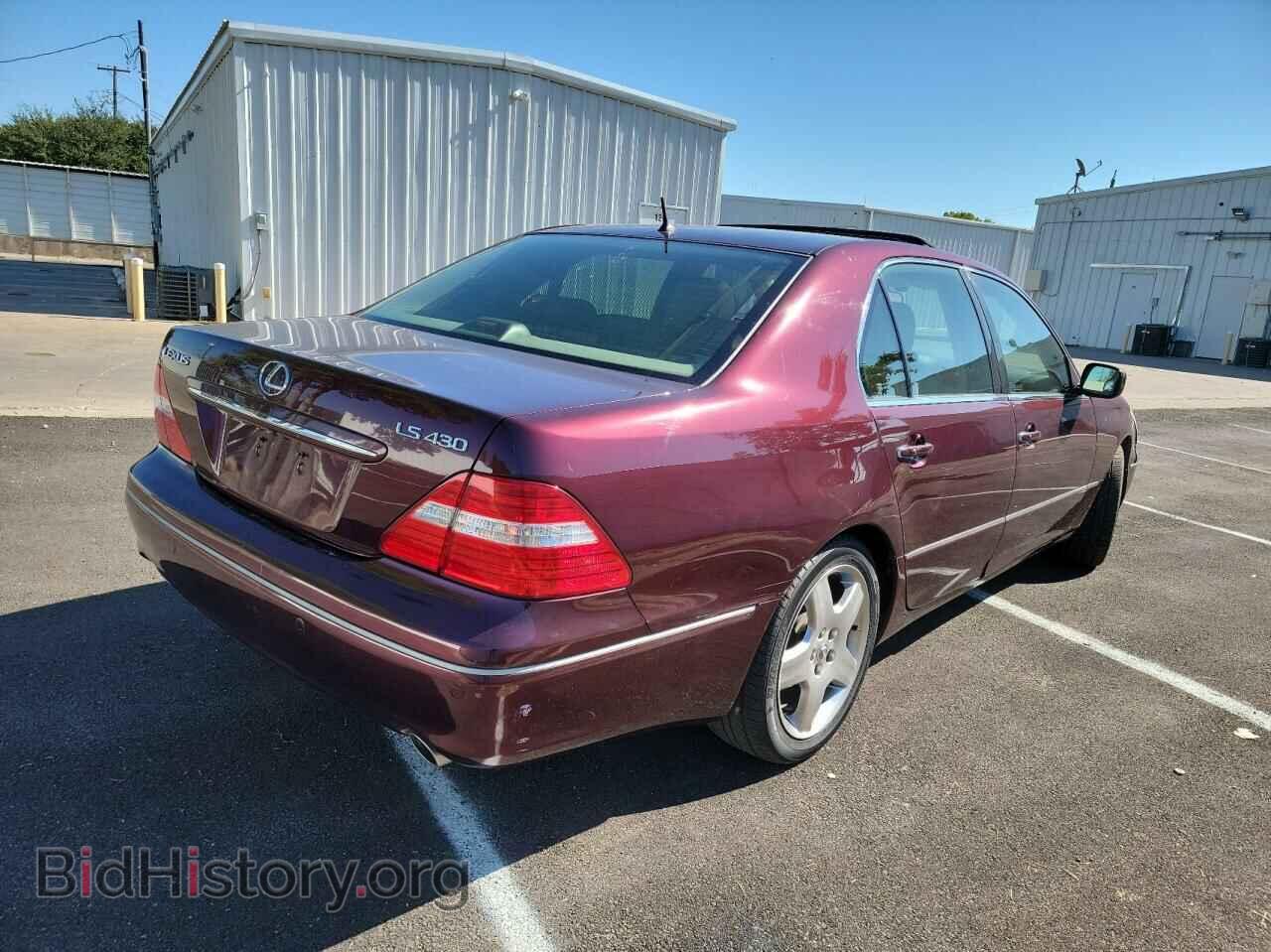 2006 LEXUS LS430 - VIN: JTHBN36F265043918 - Фото 4