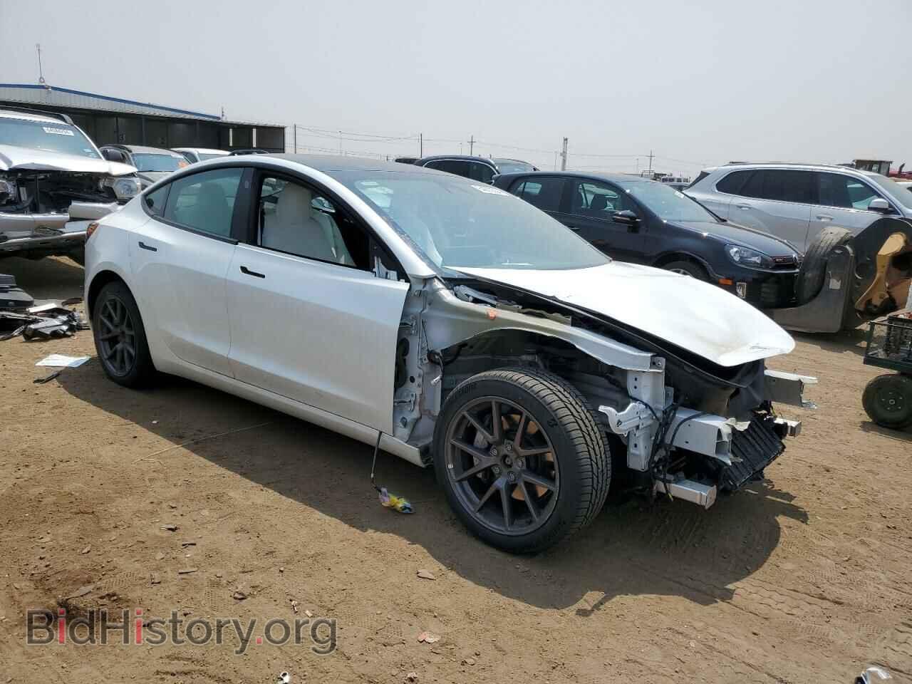 2021 TESLA MODEL 3 - VIN: 5YJ3E1EB2MF053031 - Фото 4