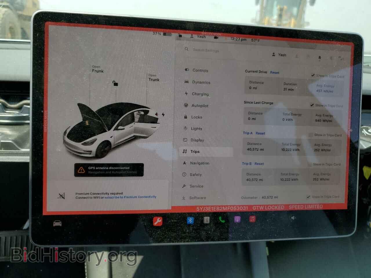 2021 TESLA MODEL 3 - VIN: 5YJ3E1EB2MF053031 - Фото 9
