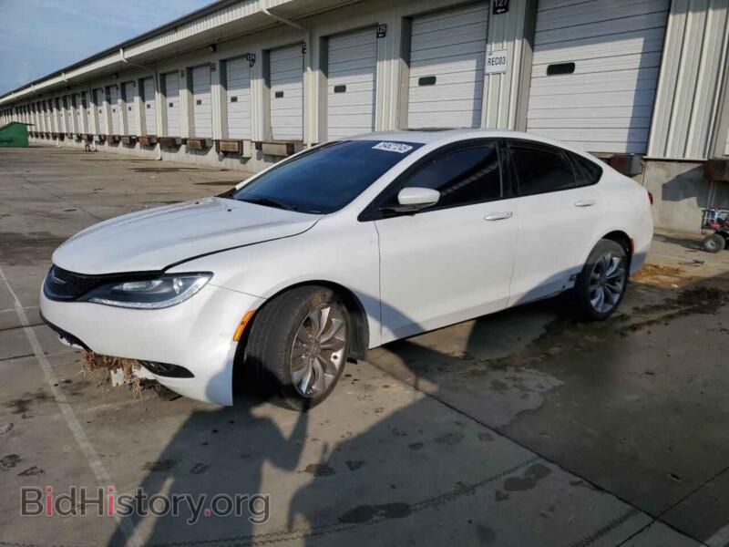 2015 Chrysler 200 S (VIN 1C3CCCBG4FN706985) — photo 1 of 14, Copart, damage: front end