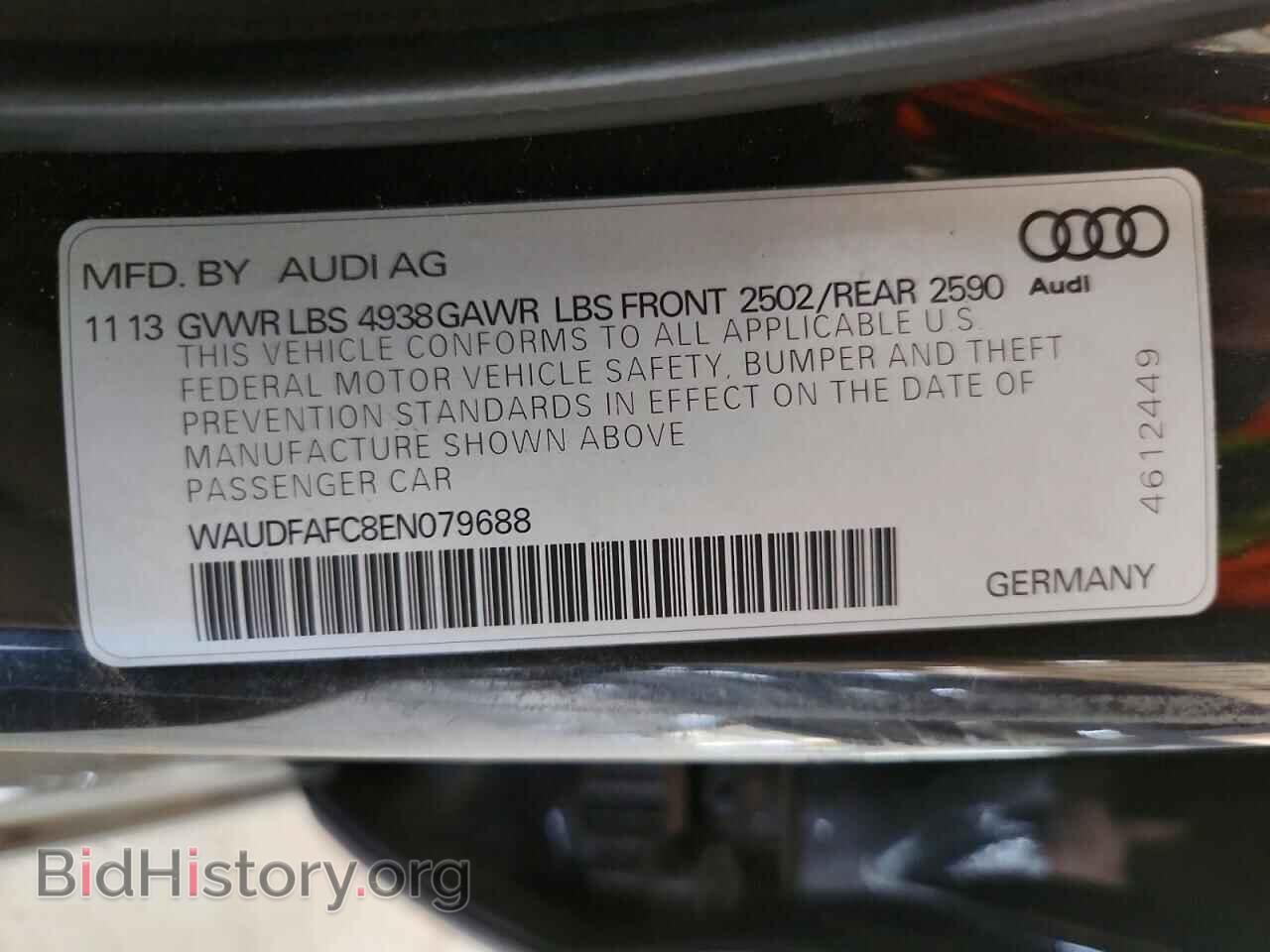 2014 AUDI A6 - VIN: WAUDFAFC8EN079688 - Photo 13