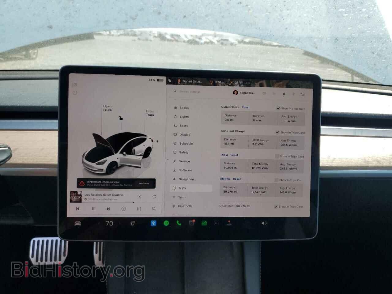 2023 TESLA MODEL 3 - VIN: 5YJ3E1EA4PF540923 - Photo 9