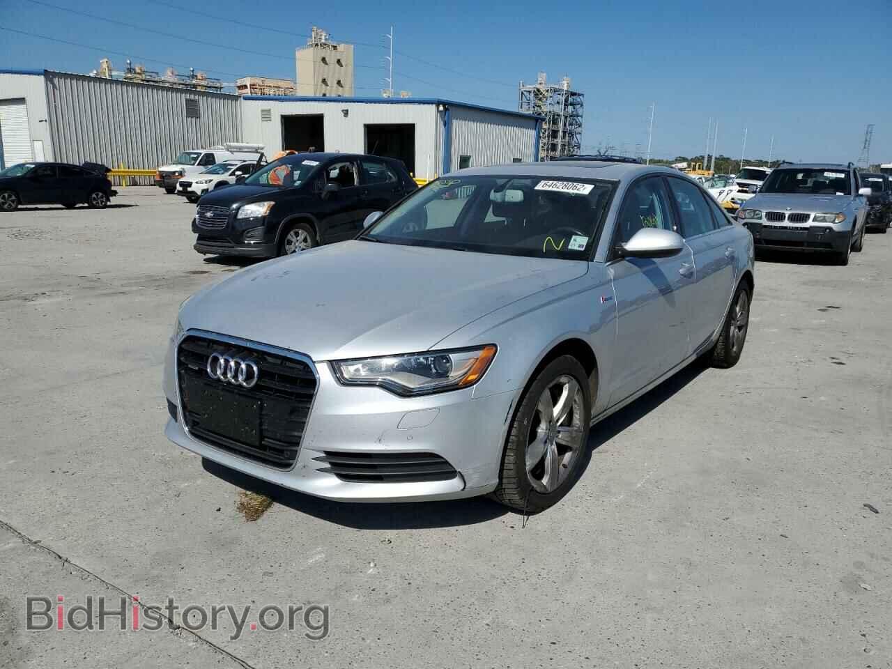 2012 AUDI A6 - VIN: WAUGGAFC5CN033940 - Фото 2