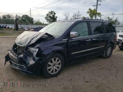 2011 Chrysler MINIVAN Touring L, синий — VIN 2A4RR8DG4BR653050, Copart