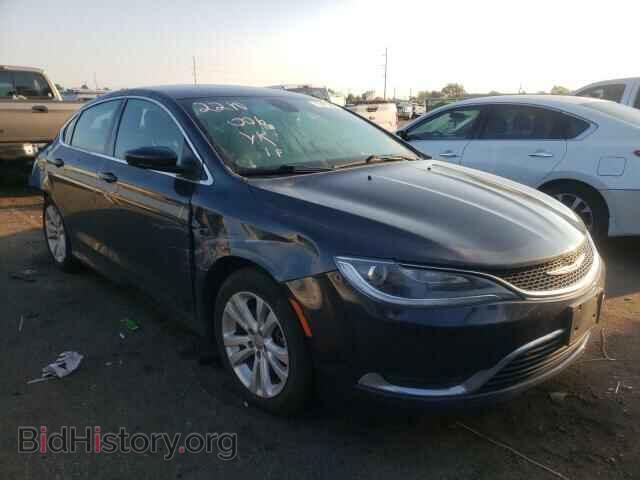 Фотография 1C3CCCAG3GN183932 - CHRYSLER 200 2016