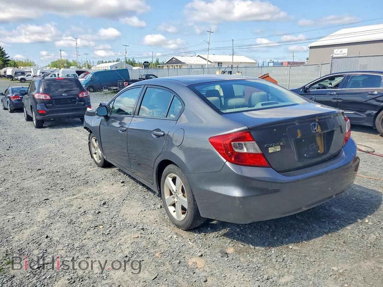2012 HONDA CIVIC - VIN: 2HGFB2E46CH033596 - Фото 2