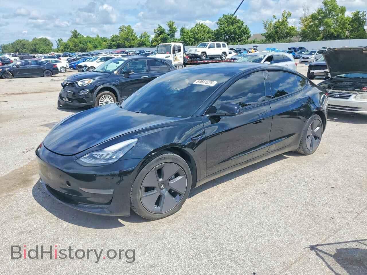 Photo 5YJ3E1EB1MF848930 - TESLA MODEL 3 2021