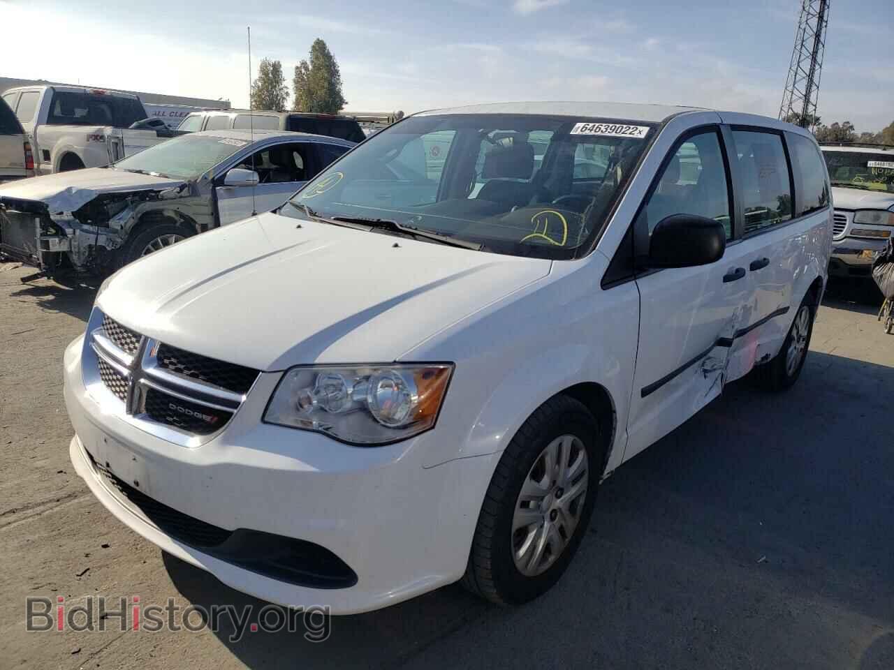 2016 DODGE CARAVAN - VIN: 2C4RDGBG7GR125429 - Фото 2