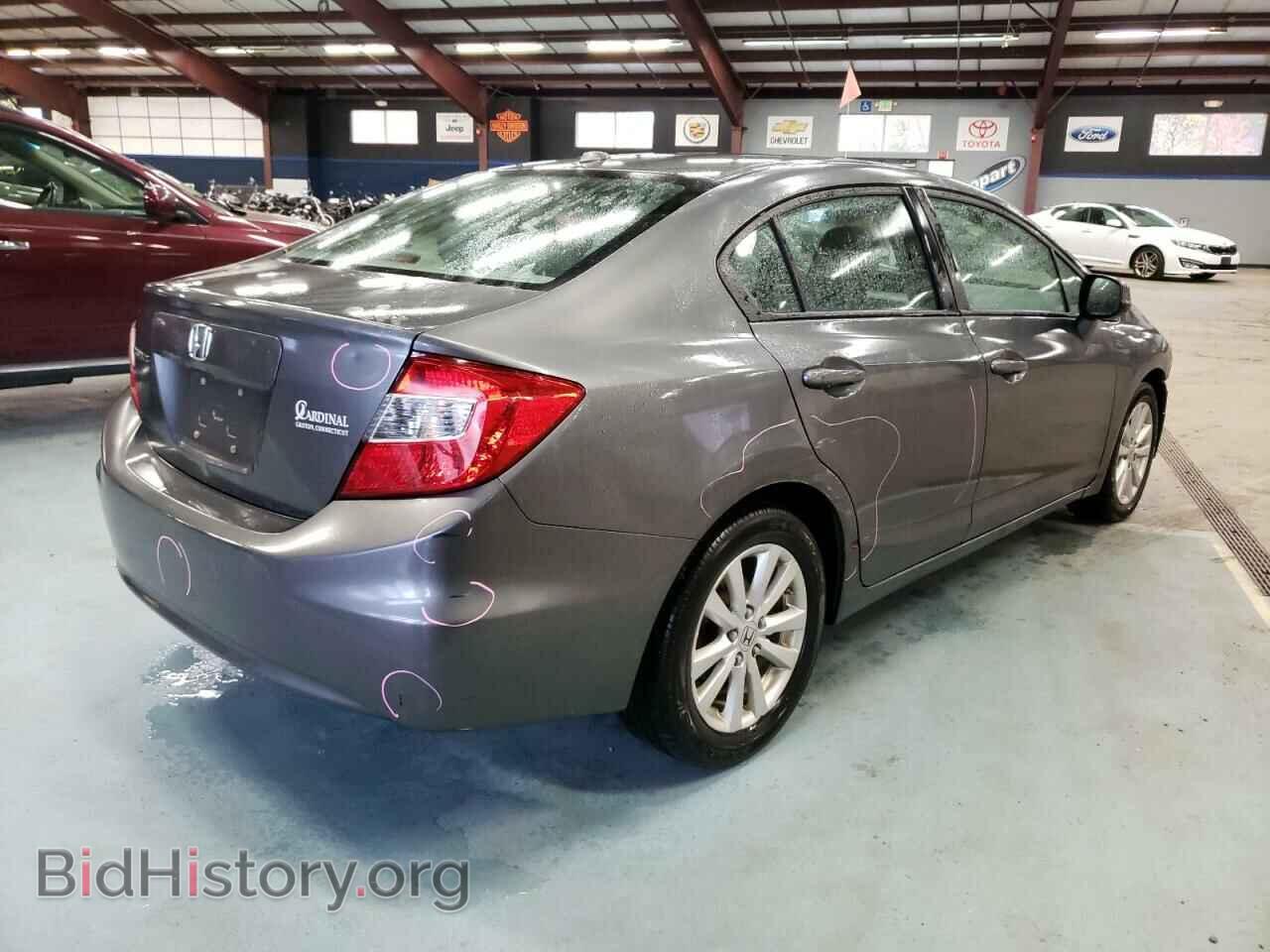 2012 HONDA CIVIC - VIN: 19XFB2F91CE310062 - Фото 4