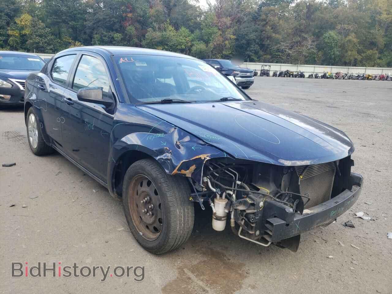 Фотография 1C3CDZAB4DN627285 - DODGE AVENGER 2013