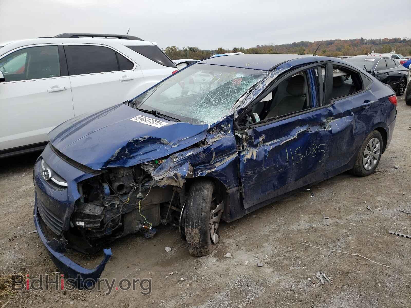 2015 HYUNDAI ACCENT - VIN: KMHCT4AE8FU879072 - Фото 2