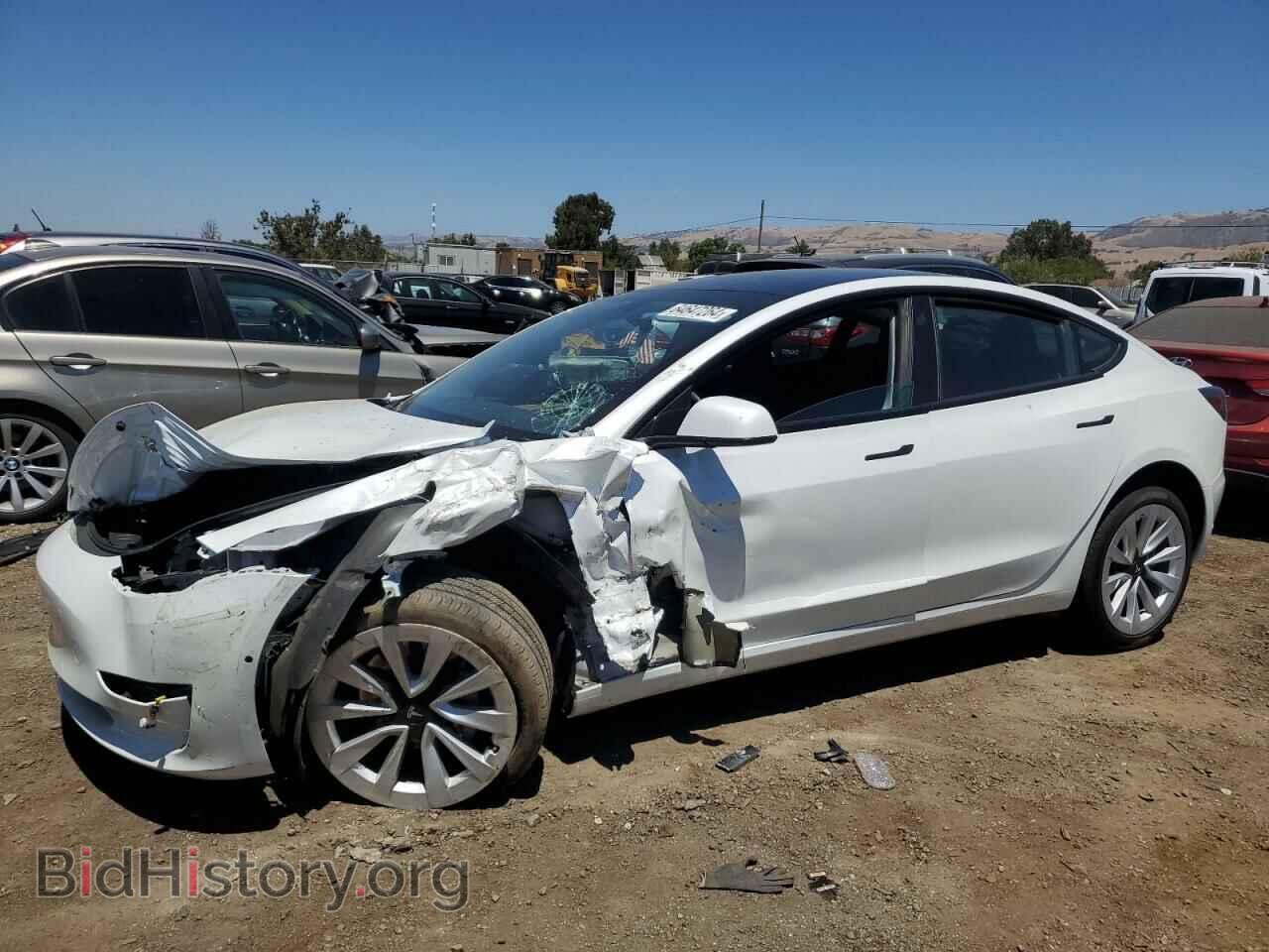 Photo 5YJ3E1EA2MF077997 - TESLA MODEL 3 2021