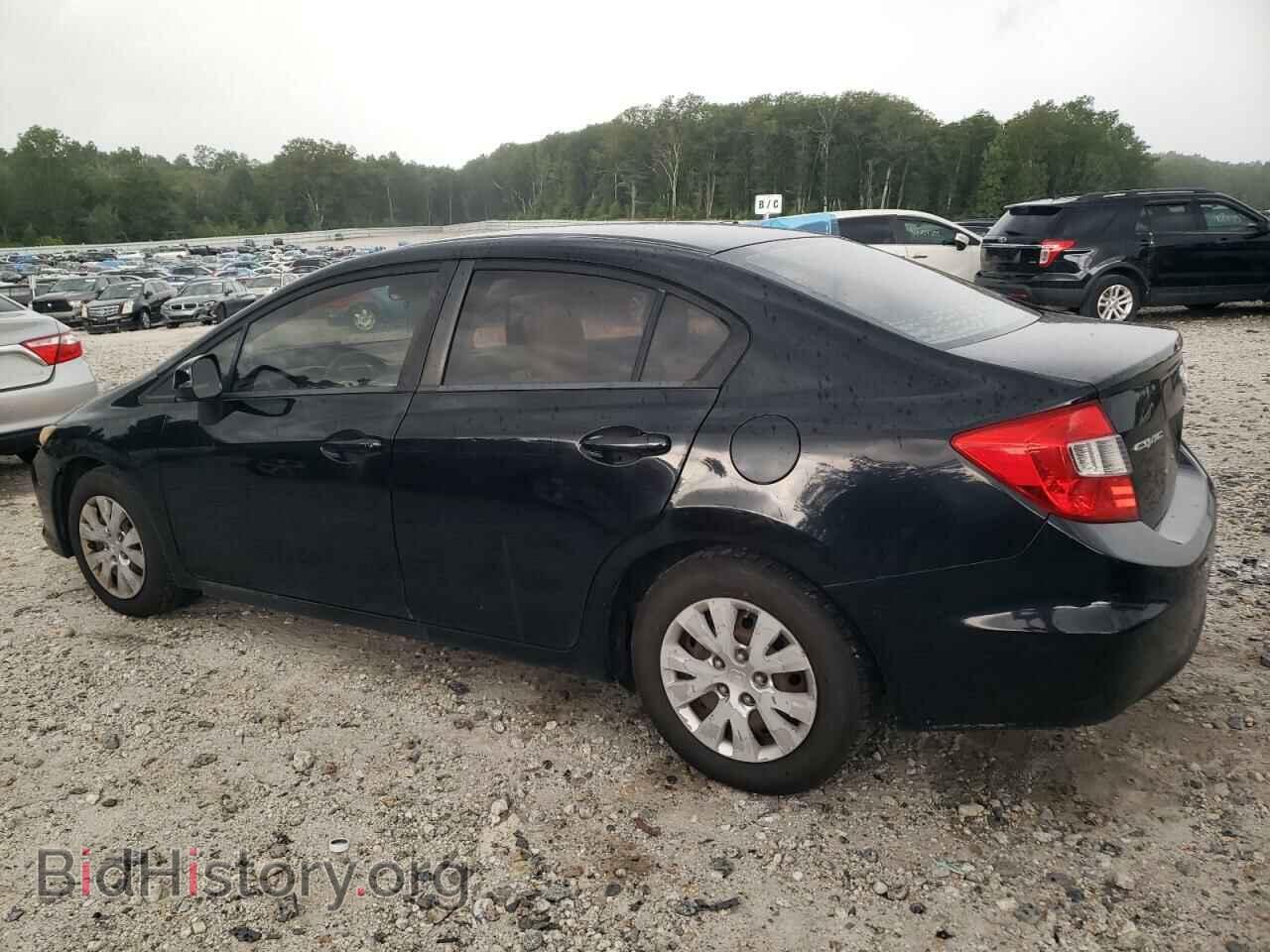 2012 HONDA CIVIC - VIN: 2HGFB2F50CH315689 - Фото 2
