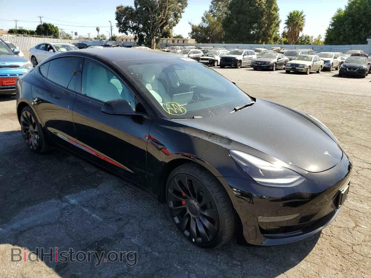 Photo 5YJ3E1EC6NF265750 - TESLA MODEL 3 2022
