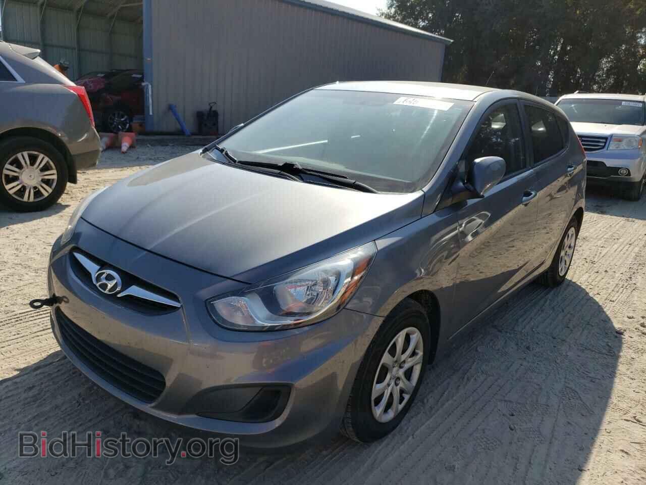 2013 HYUNDAI ACCENT - VIN: KMHCT5AEXDU122094 - Фото 2