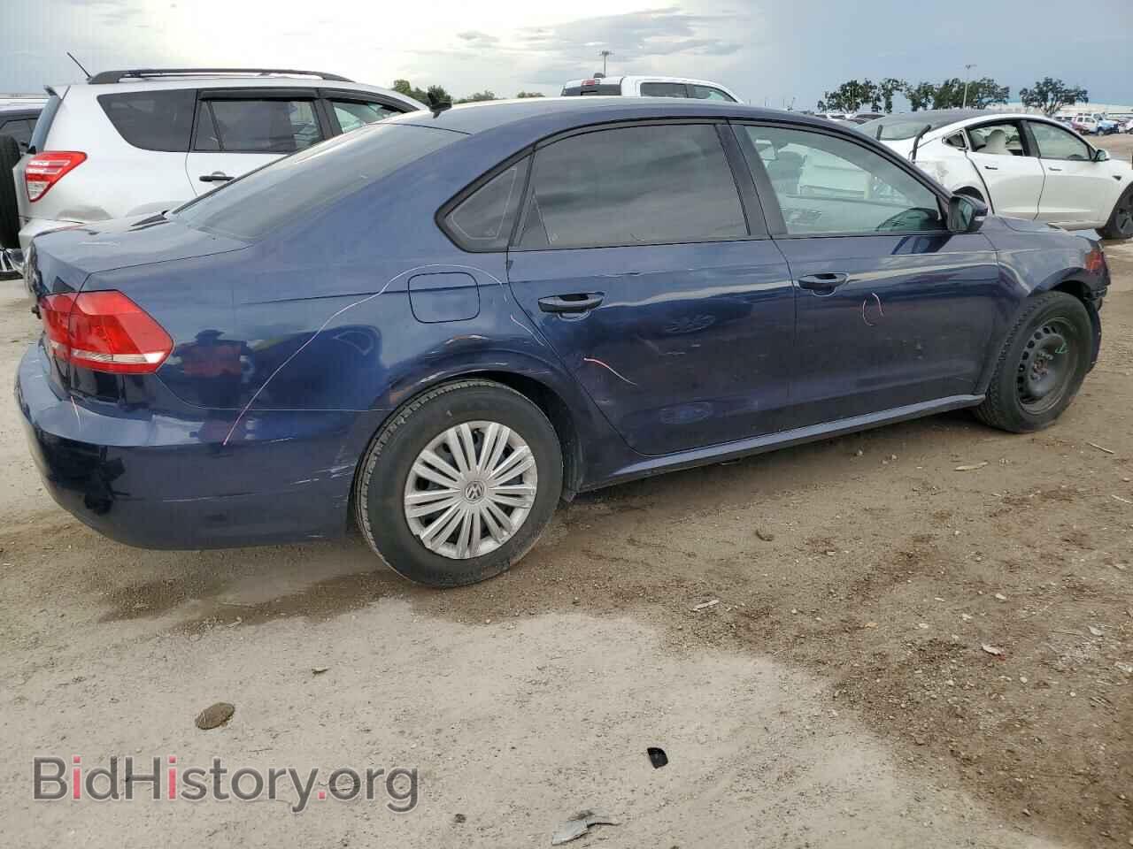 2014 VOLKSWAGEN PASSAT - VIN: 1VWAH7A36EC007083 - Фото 3