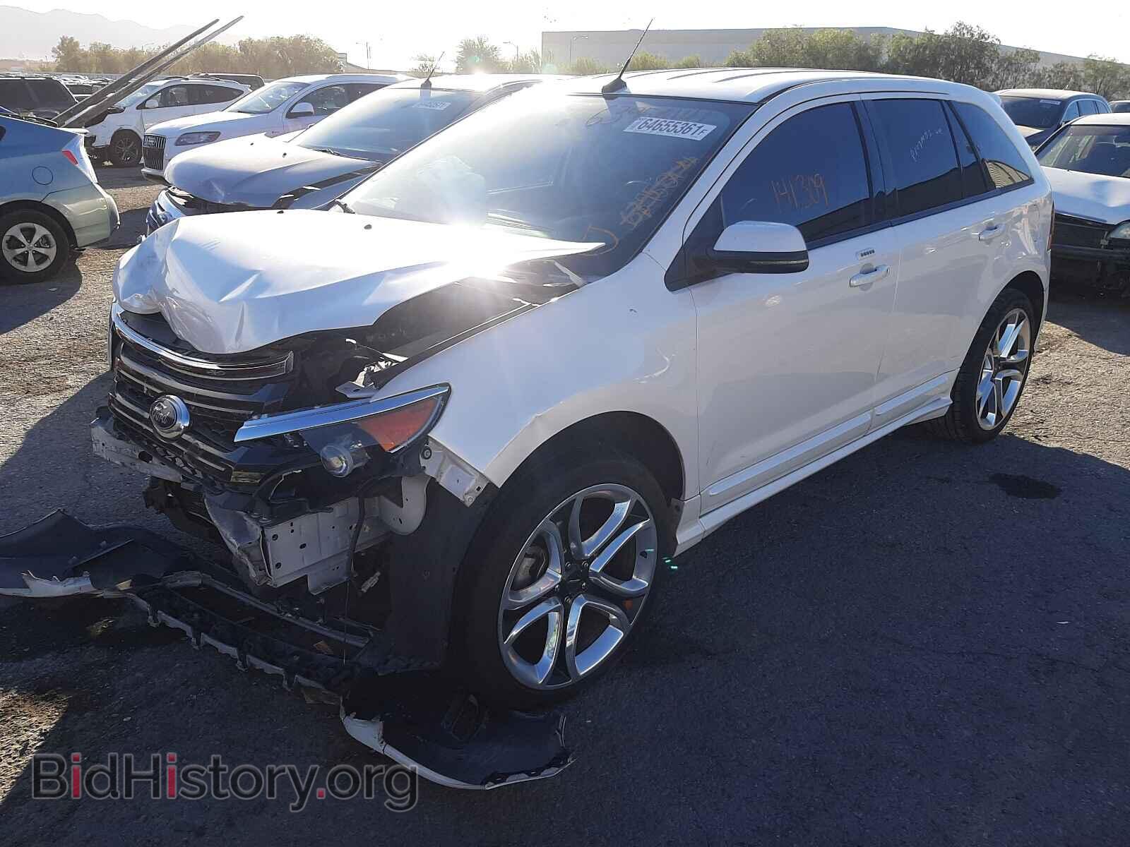 2013 FORD EDGE - VIN: 2FMDK3AK7DBA36927 - Фото 2