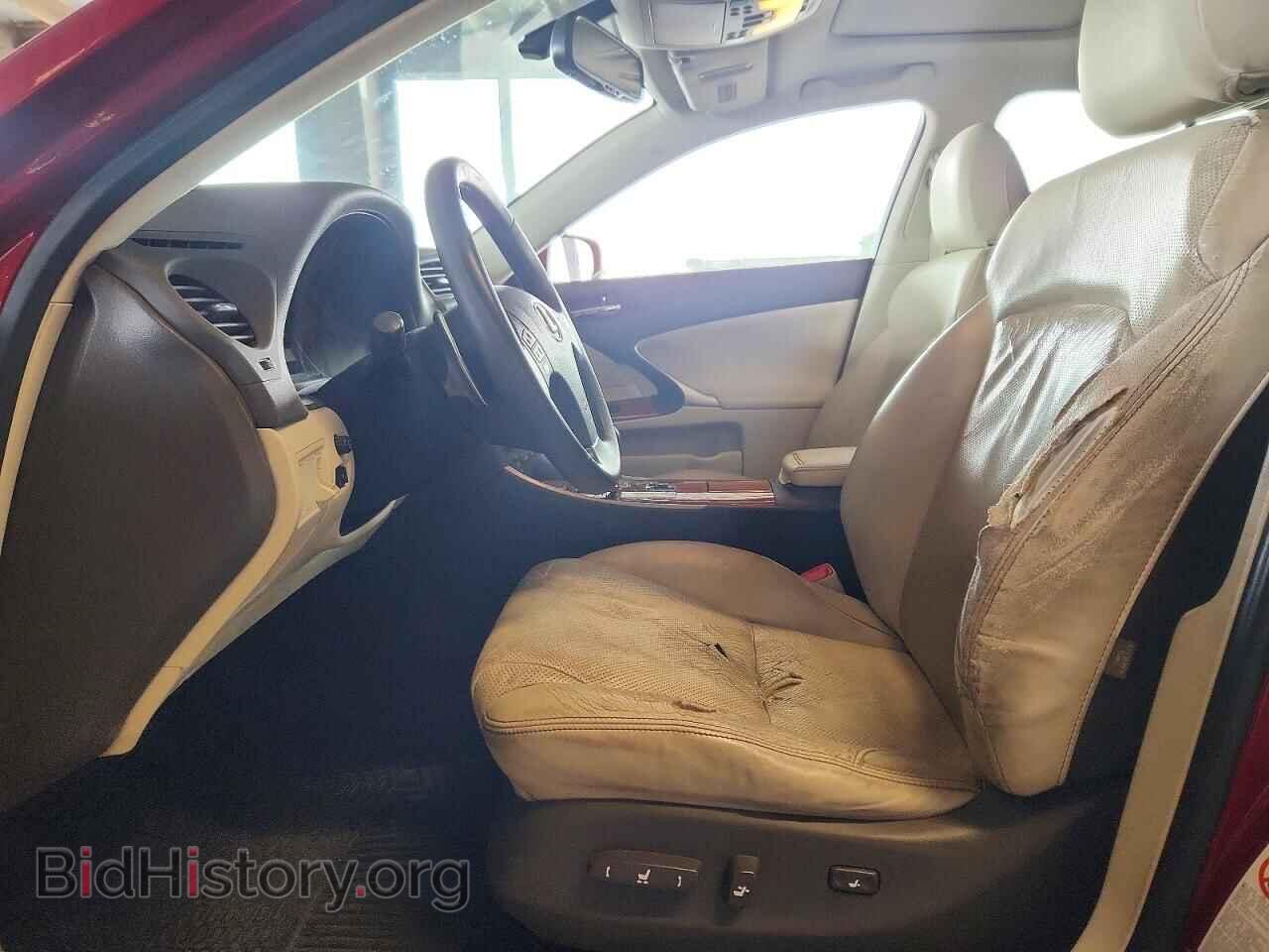 2009 LEXUS IS - VIN: JTHBK262895104130 - Фото 7