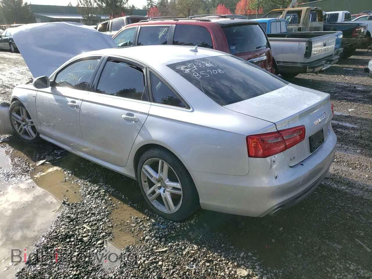 2014 AUDI A6 - VIN: WAUHMAFCXEN014672 - Фото 3