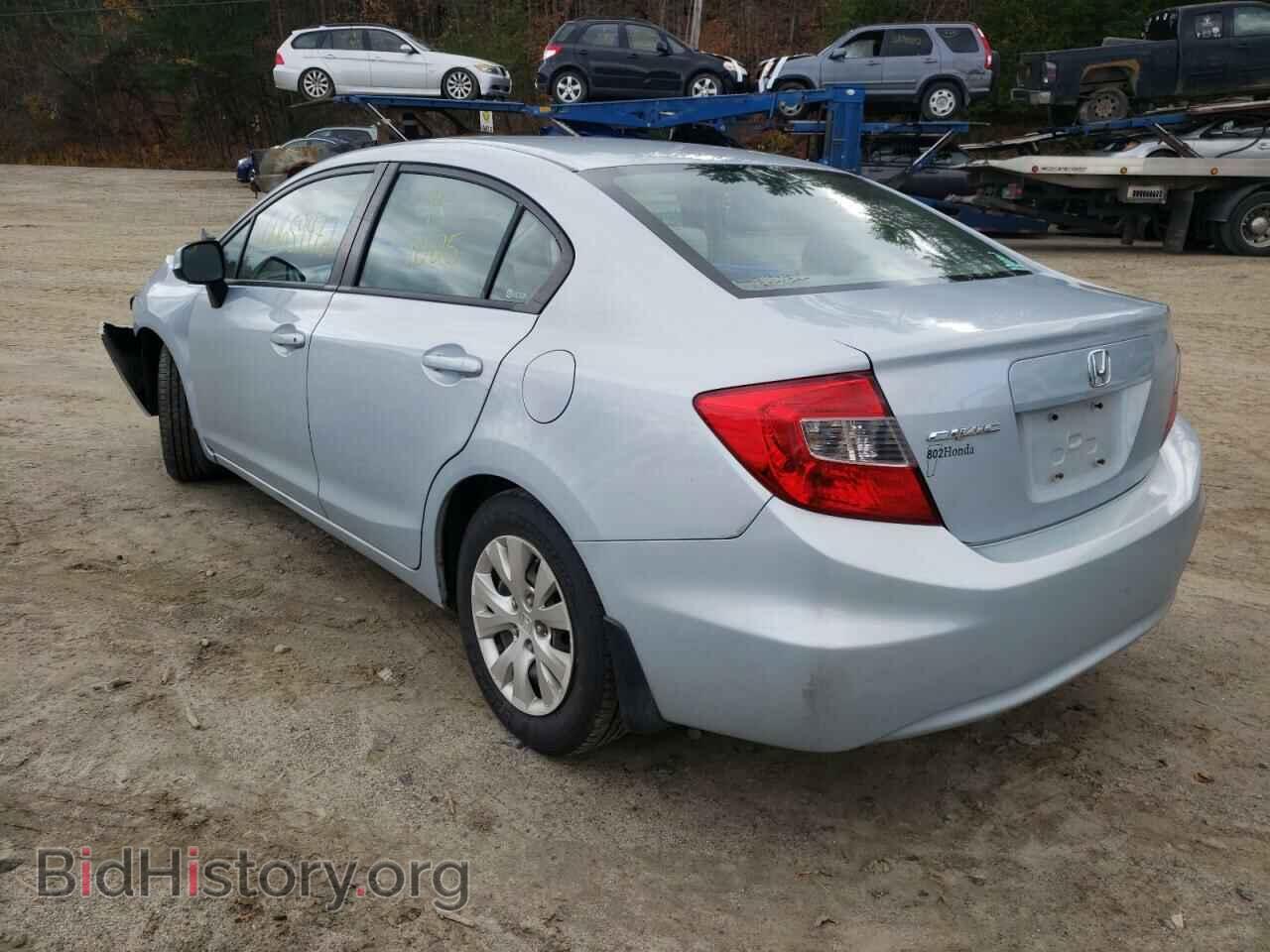 2012 HONDA CIVIC - VIN: 2HGFB2F54CH589624 - Фото 3