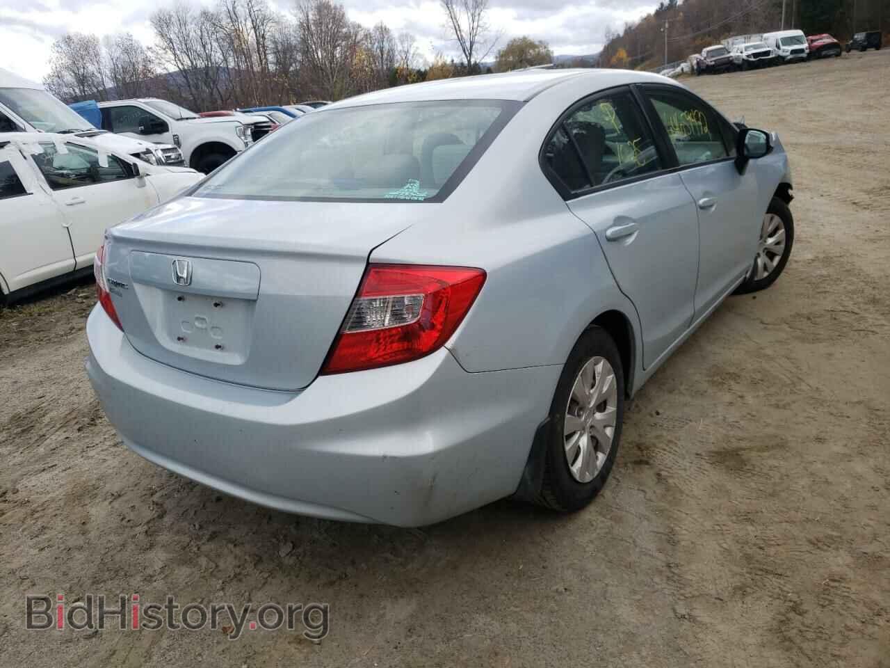 2012 HONDA CIVIC - VIN: 2HGFB2F54CH589624 - Фото 4