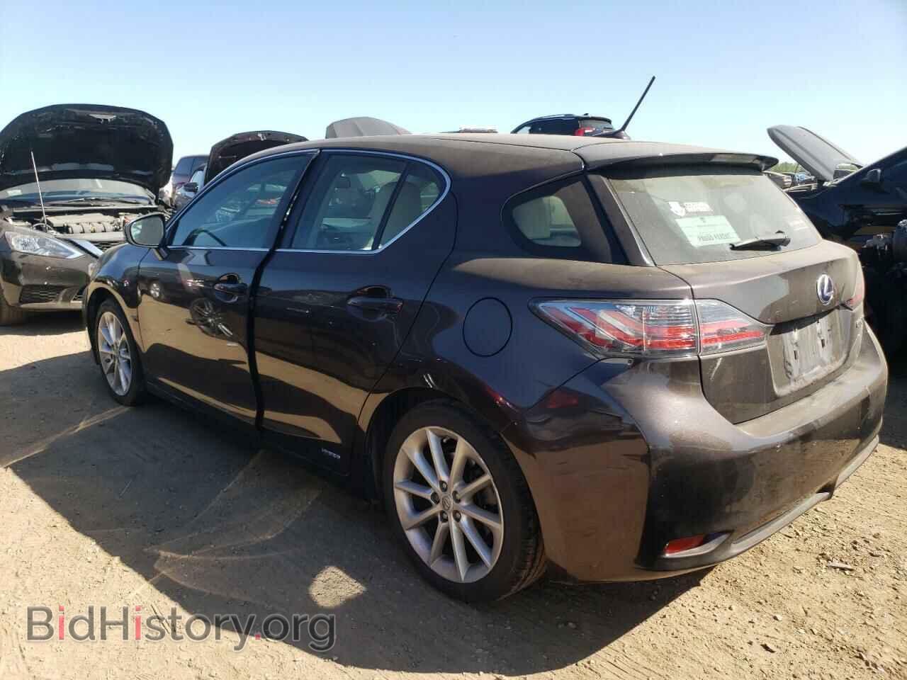2012 LEXUS CT 200 - VIN: JTHKD5BH5C2067567 - Фото 2