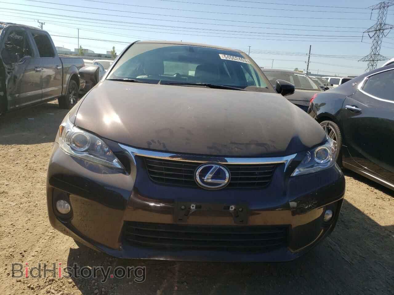 2012 LEXUS CT 200 - VIN: JTHKD5BH5C2067567 - Фото 5