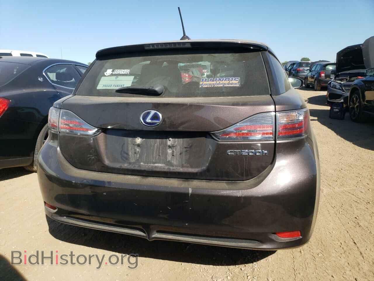 2012 LEXUS CT 200 - VIN: JTHKD5BH5C2067567 - Фото 6