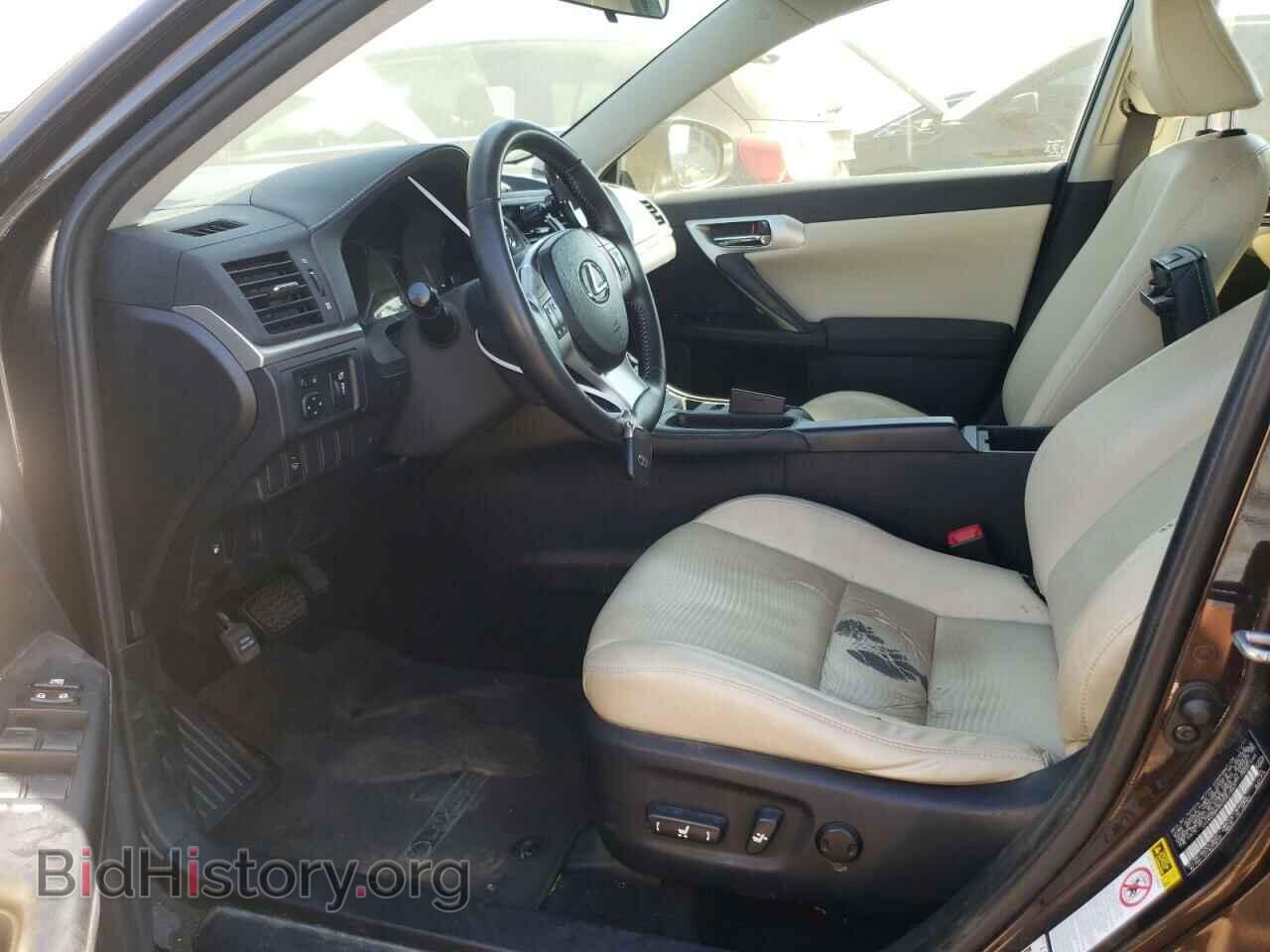 2012 LEXUS CT 200 - VIN: JTHKD5BH5C2067567 - Фото 7