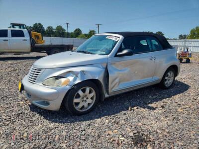 2005 Chrysler PT CRUISER Touring, silver — VIN 3C3EY55E65T266539, Copart