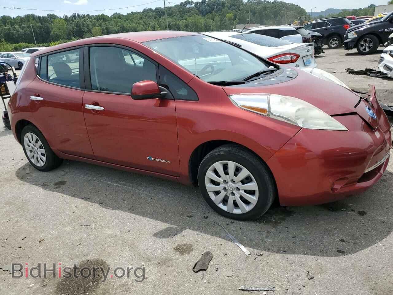 2015 NISSAN LEAF - VIN: 1N4AZ0CP5FC314193 - Фото 4