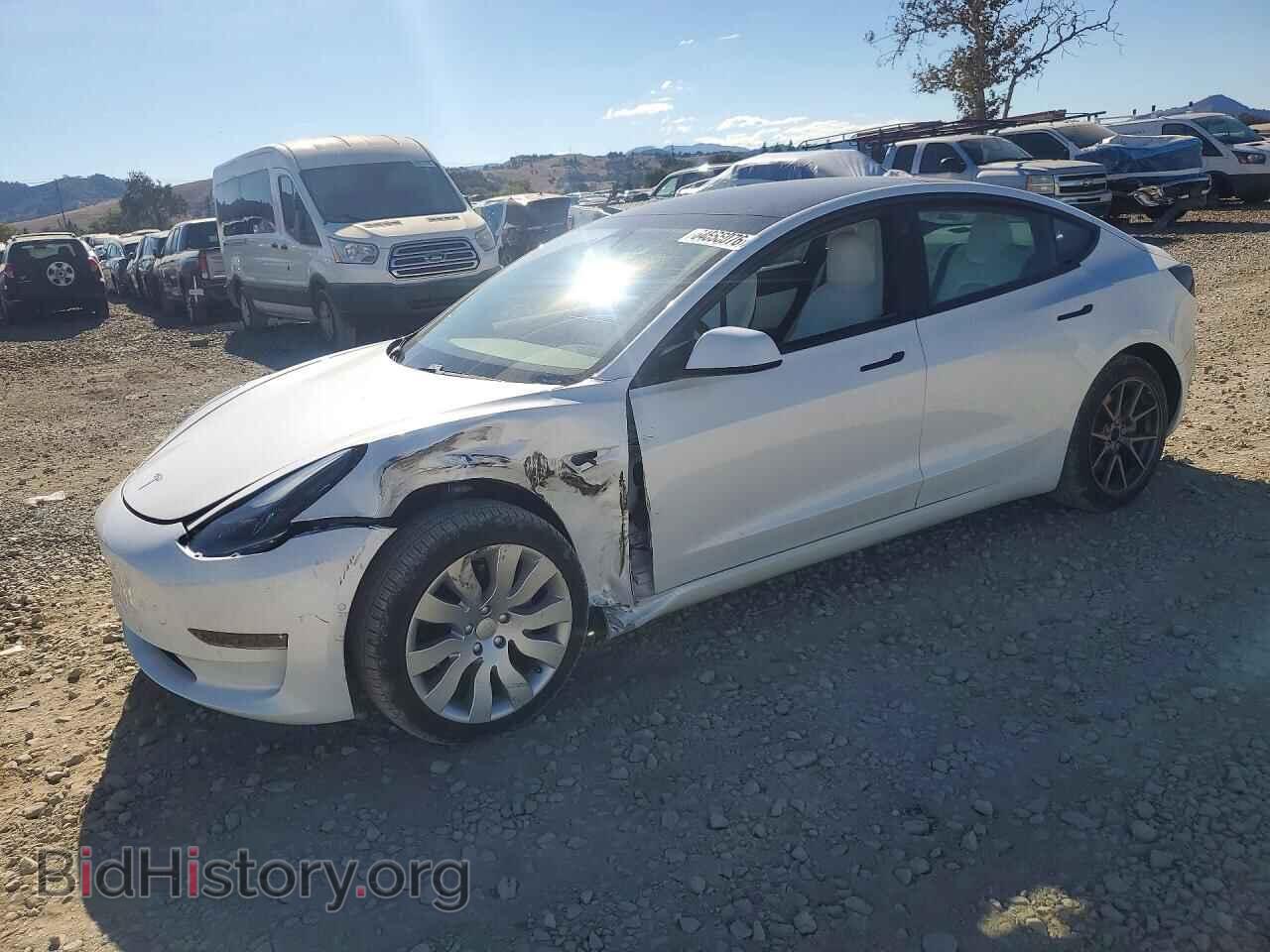 Photo 5YJ3E1EB0MF937615 - TESLA MODEL 3 2021