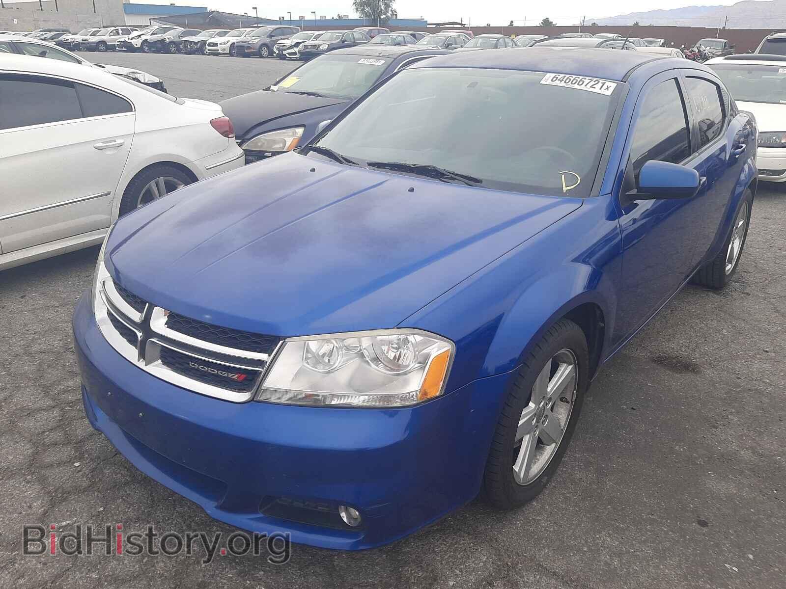 2013 DODGE AVENGER - VIN: 1C3CDZCB4DN554724 - Фото 2