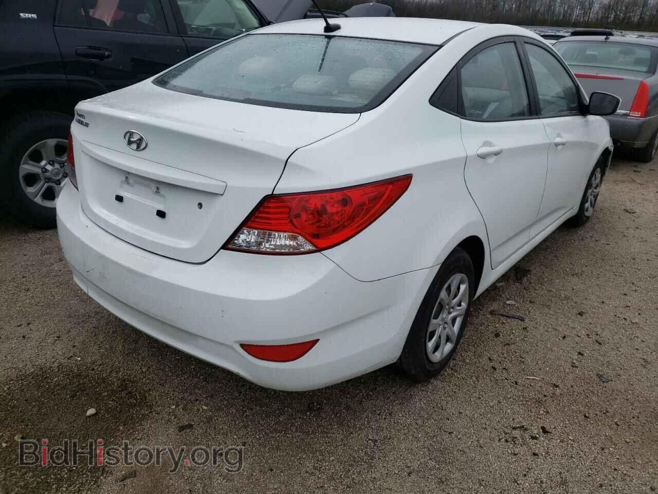 2014 HYUNDAI ACCENT - VIN: KMHCT4AEXEU669152 - Фото 4
